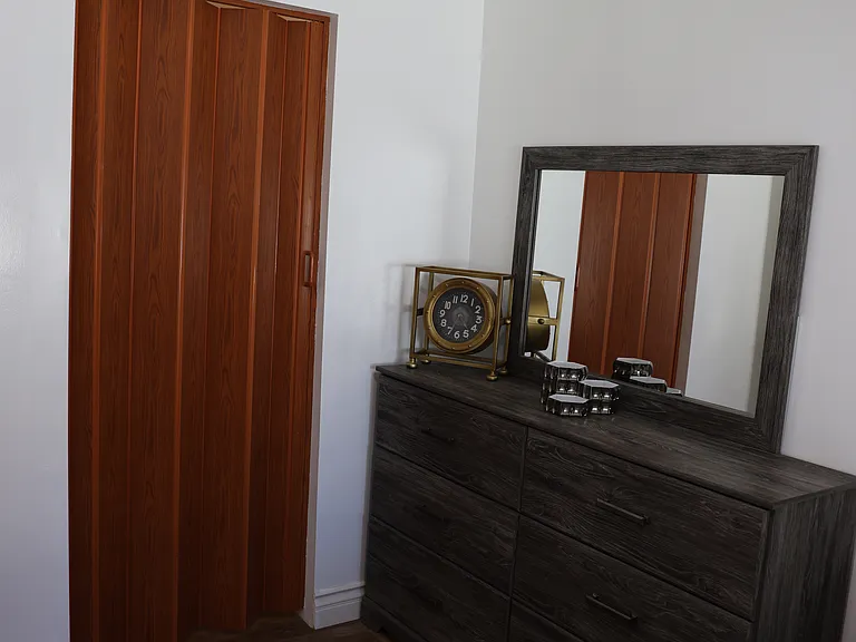 Closet closed door