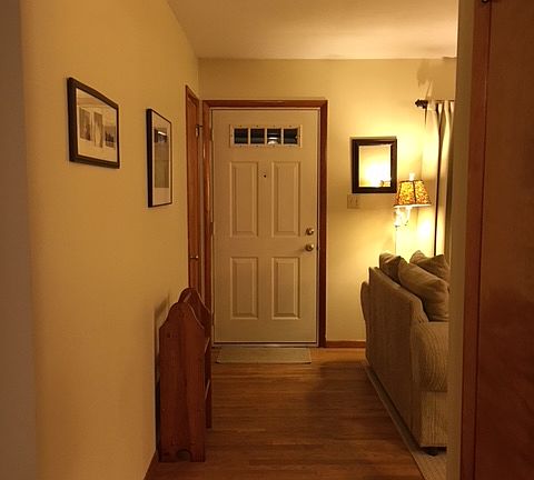 Front door / living room