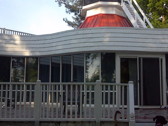 View of back of house