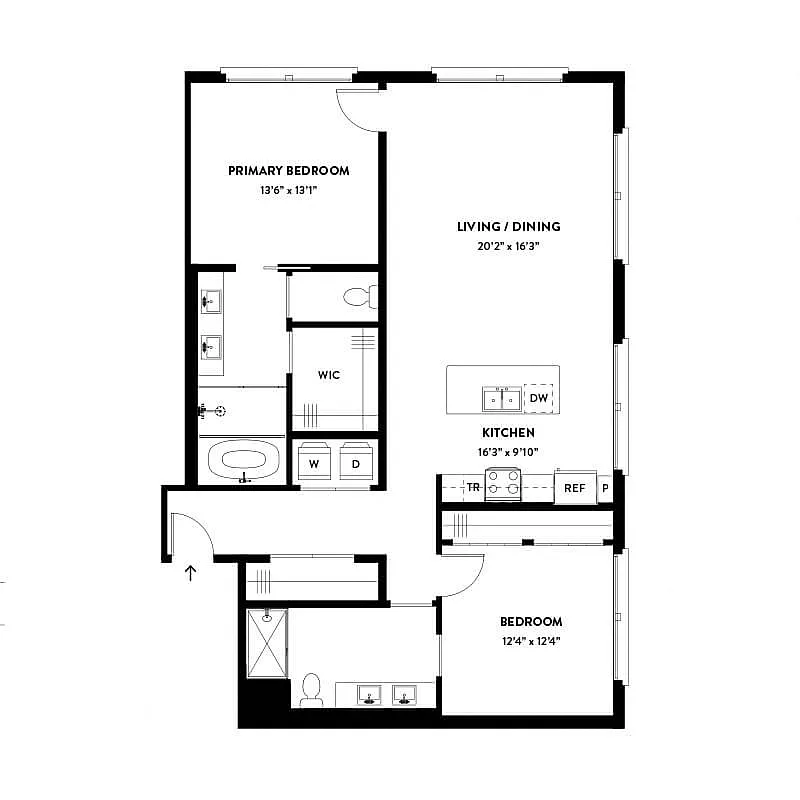 Floor plan B17