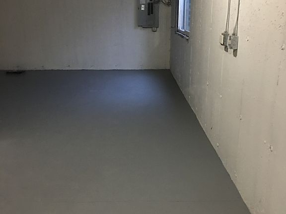 Painted basement 