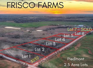 3252 Edmond Rd NW LOT 1, Piedmont, OK 73078
