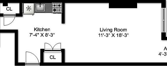 2nd image of 235 E 12th St APT 2C