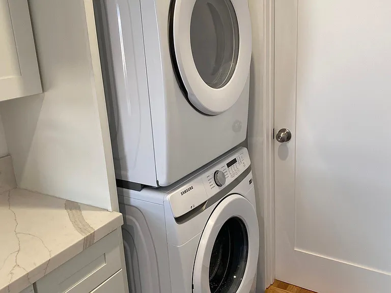 FULL SIZED SAMSUNG ENERGY-EFFICIENT WASHER AND DRYER