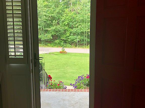 Front door from foyer