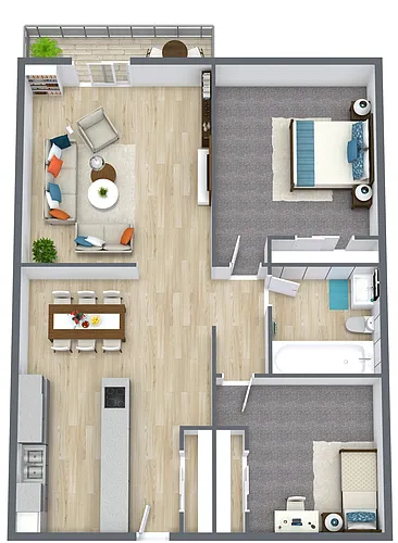 Floor plan Bensenville Premier