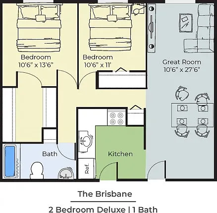 2 Bedroom Deluxe 2 Bedroom Deluxe