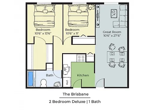 Floor plan the Brisbane