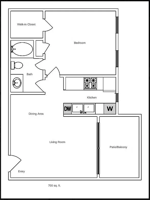 Floor plan Elk
