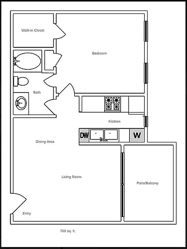 Floor plan Elk 2