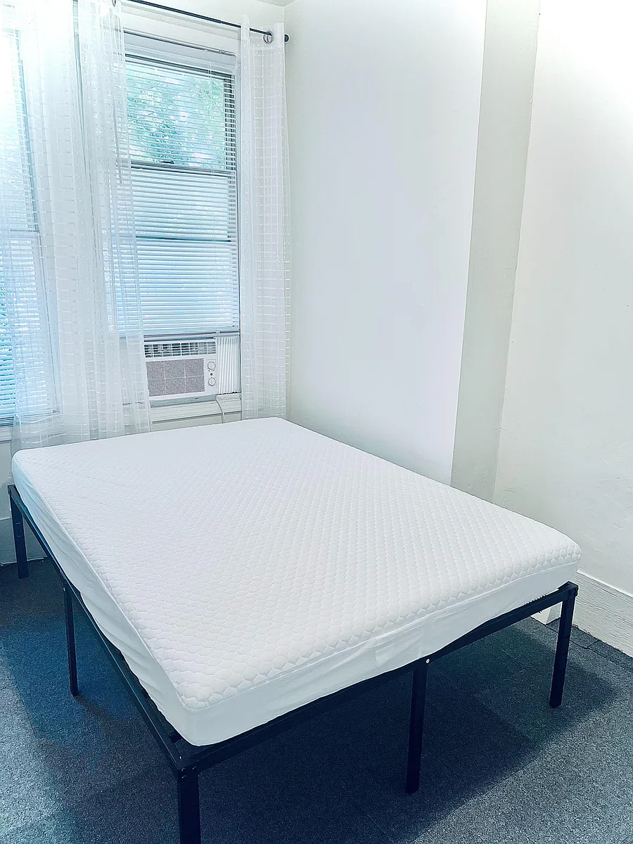 Full Size Bed and AC Unit - E Wishart St