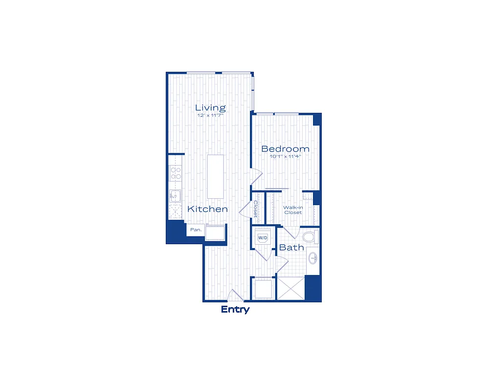 Floor plan Rigby A11