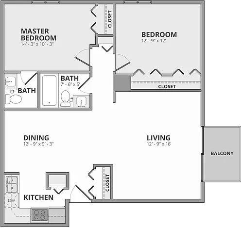 Floor plan Brenda