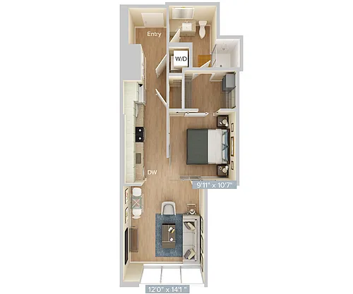 Floor plan A3-670