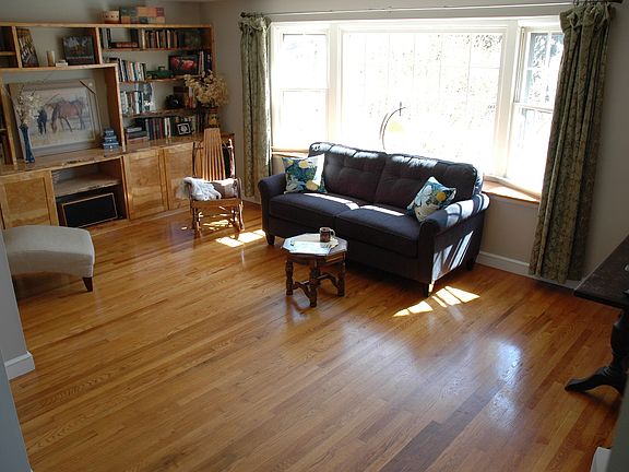 Bow Window in Family Room