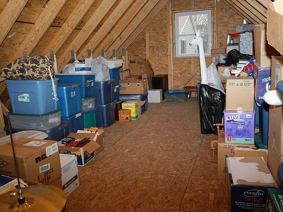 Garage Storage / Work Area