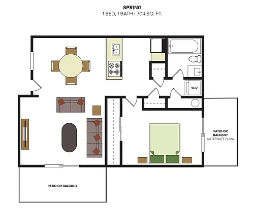 Floor plan Spring Renovated