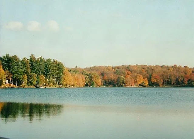 Walk or bike to the gorgeous Lake Truesdale just around the bend