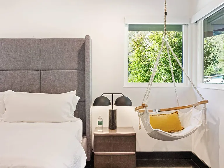 Indulge in peaceful luxury in our tranquil haven, equipped with modern comforts and designer touches.