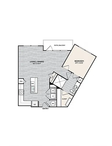 Floor plan A1K