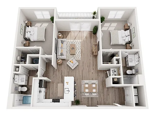 Floor plan B1R