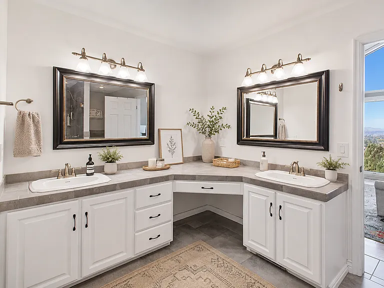 Master bathroom