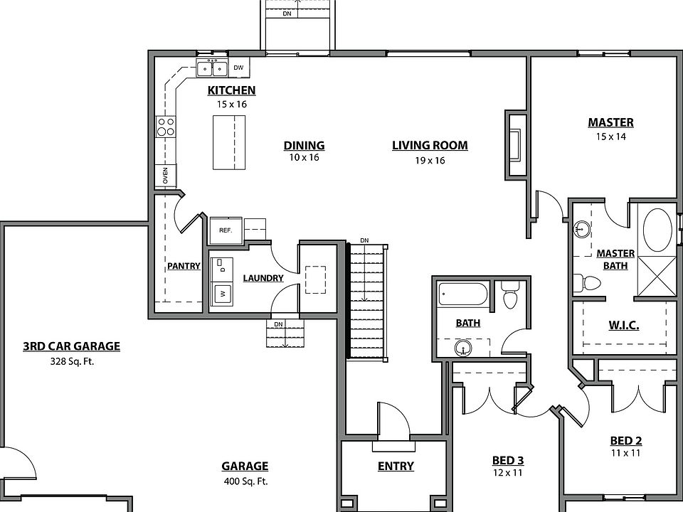 2nd image of 383 E Broderick Way #107