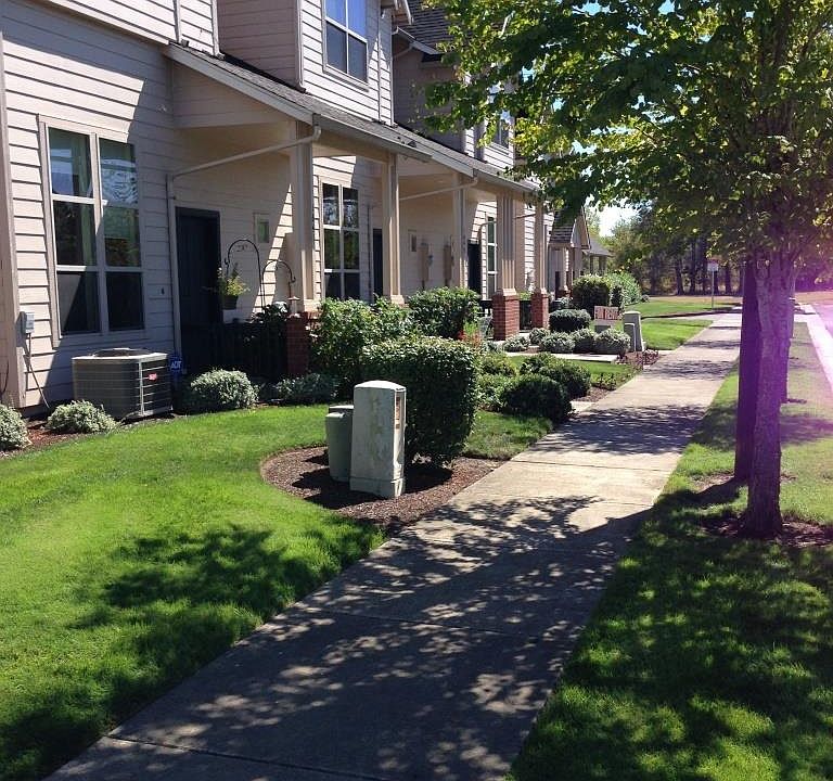 Street front sidewalk