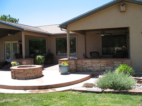 patio with fire-pit