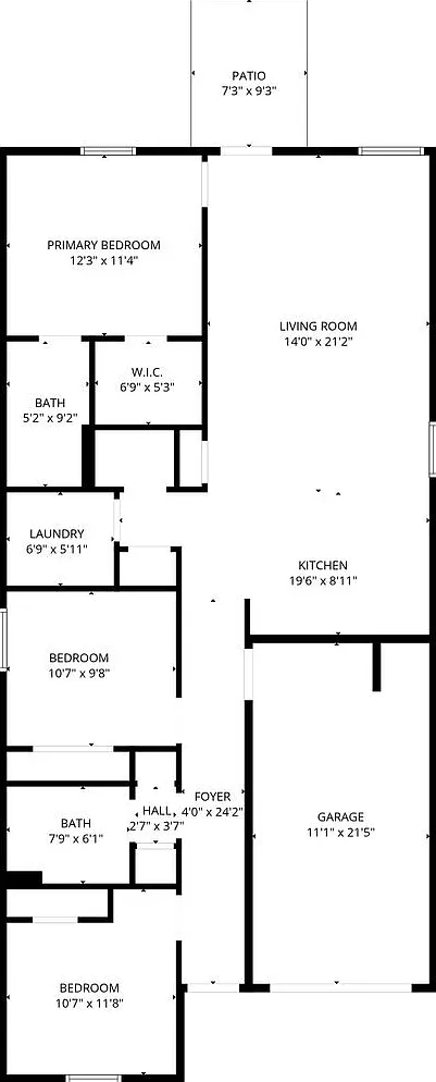 Brand New Corner-Lot 3BR/2BA Home | Near NAS Pensacola — Photo 2
