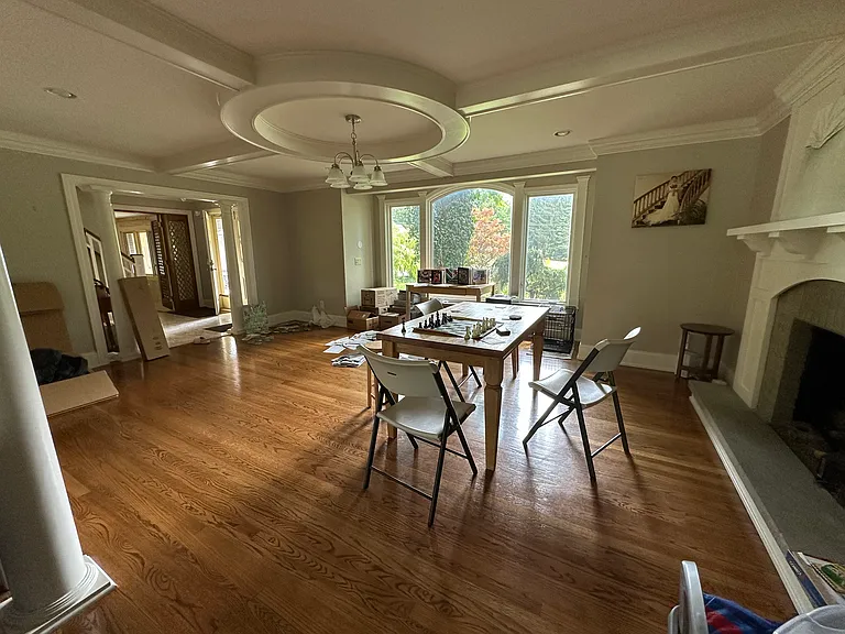 View of front room.
