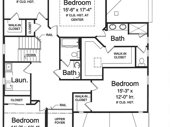 Floor Plan 2nd floor