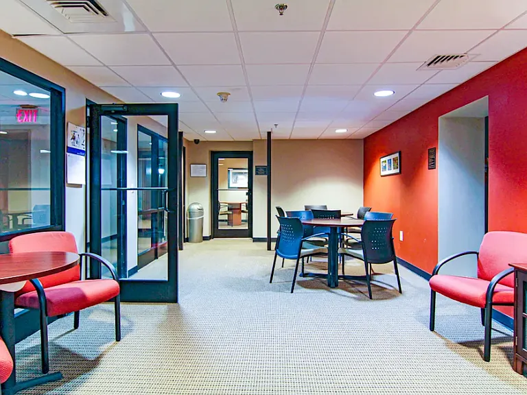 Community room entryway