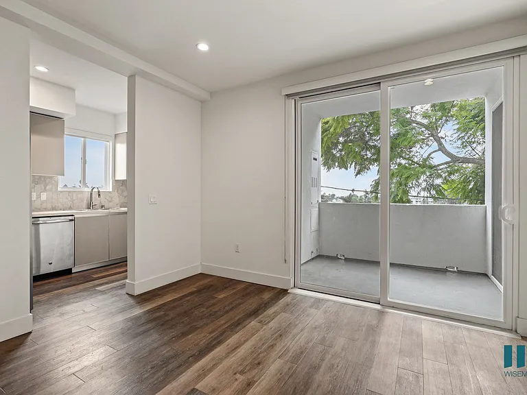 Kitchen and Dining Space with Patio