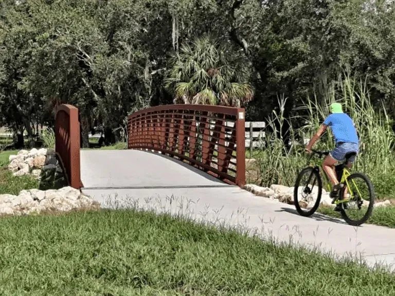 Pinellas Trail just 100 feet away!!