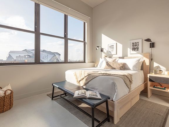 Spacious Bedroom with a View