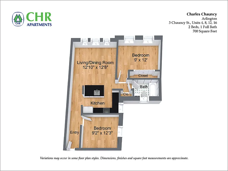 Charles Chauncy Apartments — Photo 44