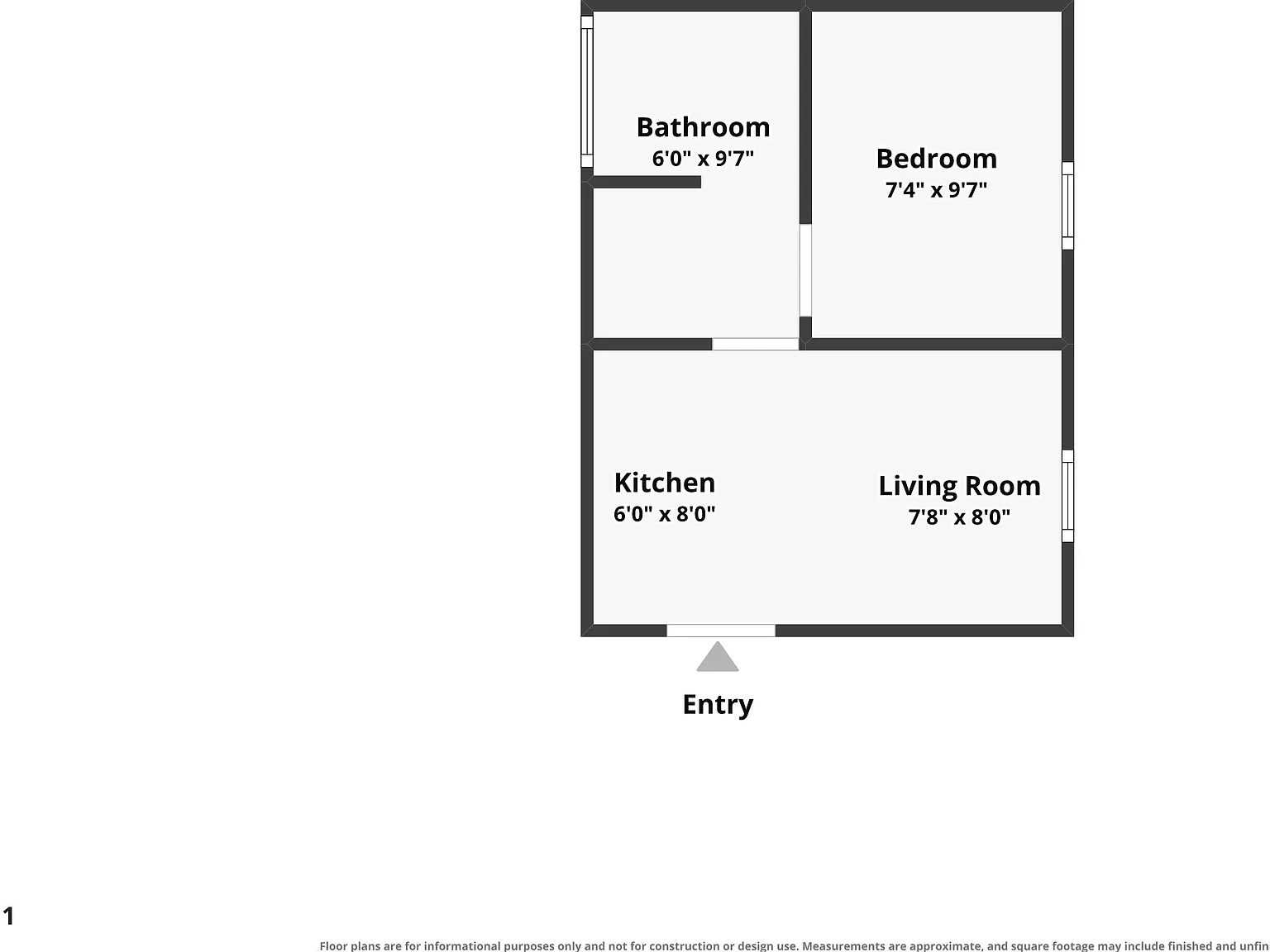 1 bed, $2,350 — Photo 3