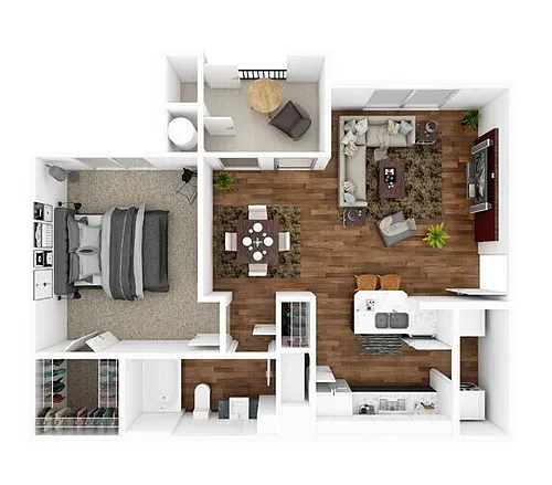 Floor plan Brazos