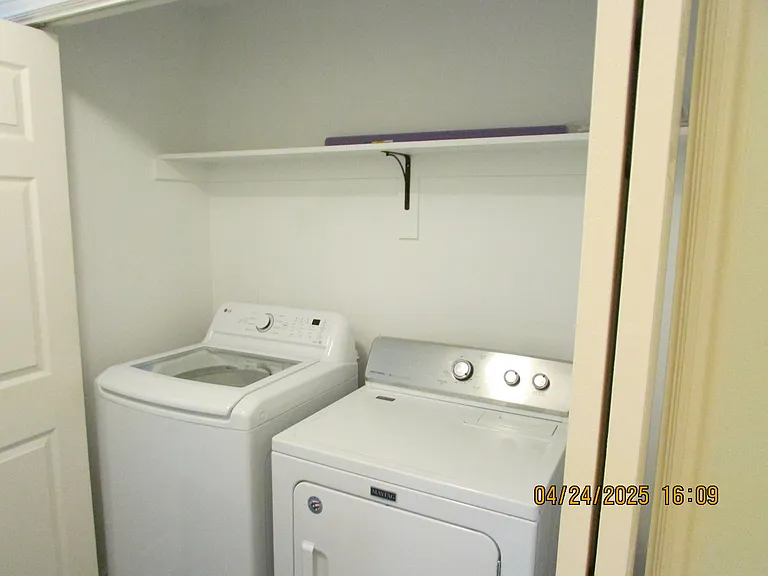 Washer and dryer