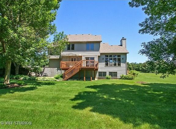 Back Yard View of house