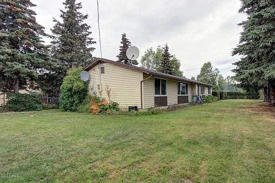 back and side yard