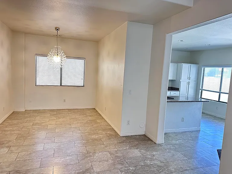 dinning room and kitchen