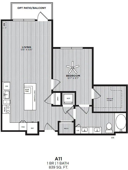 Floor plan A11