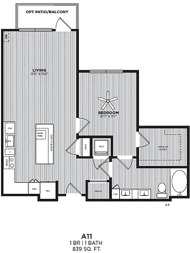 Floor plan A11