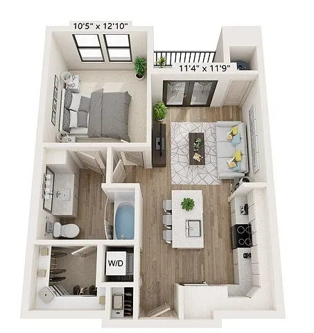 Floor plan Turner