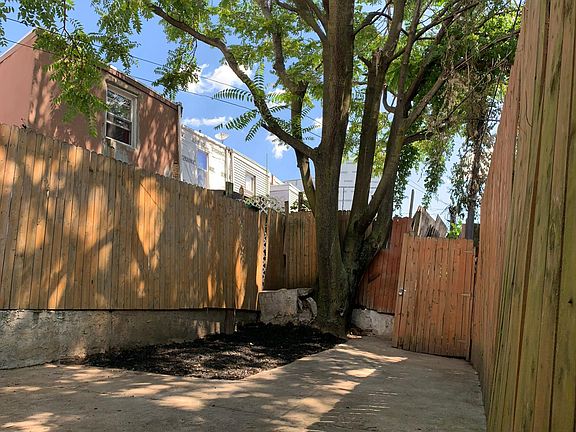 large backyard