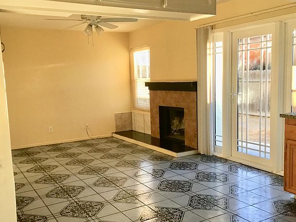 Family room with fireplace