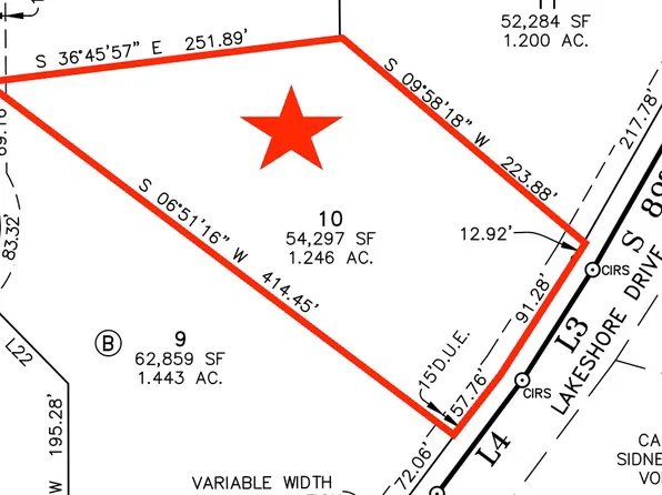 LOT 10 Lakeshore Dr, Waxahachie, TX 75165