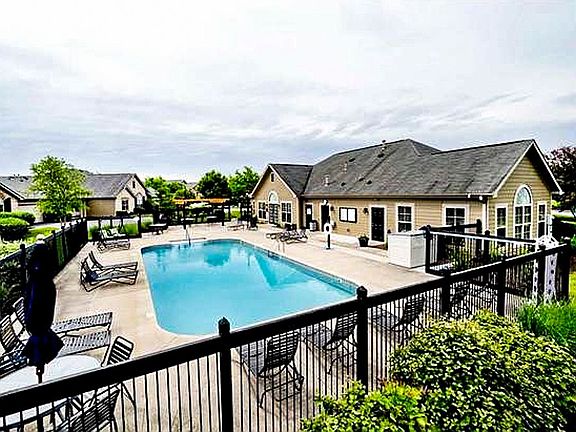 Clubhouse pool area